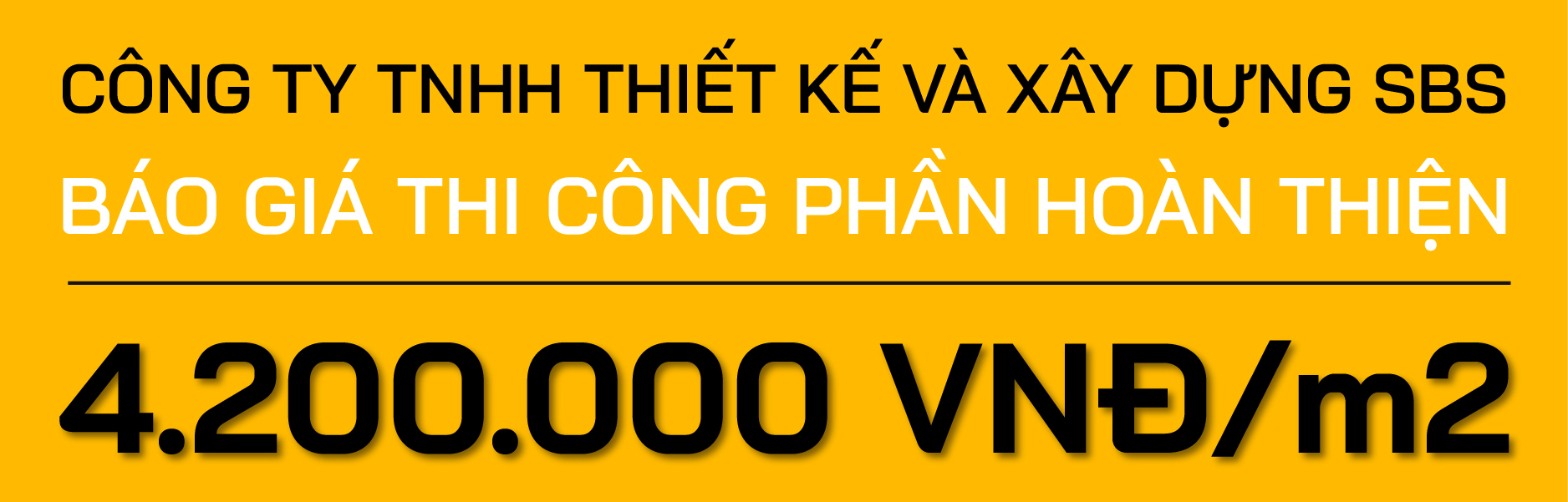 Đơn giá chi công hoàn thiện nhà phố tại miền Nam
