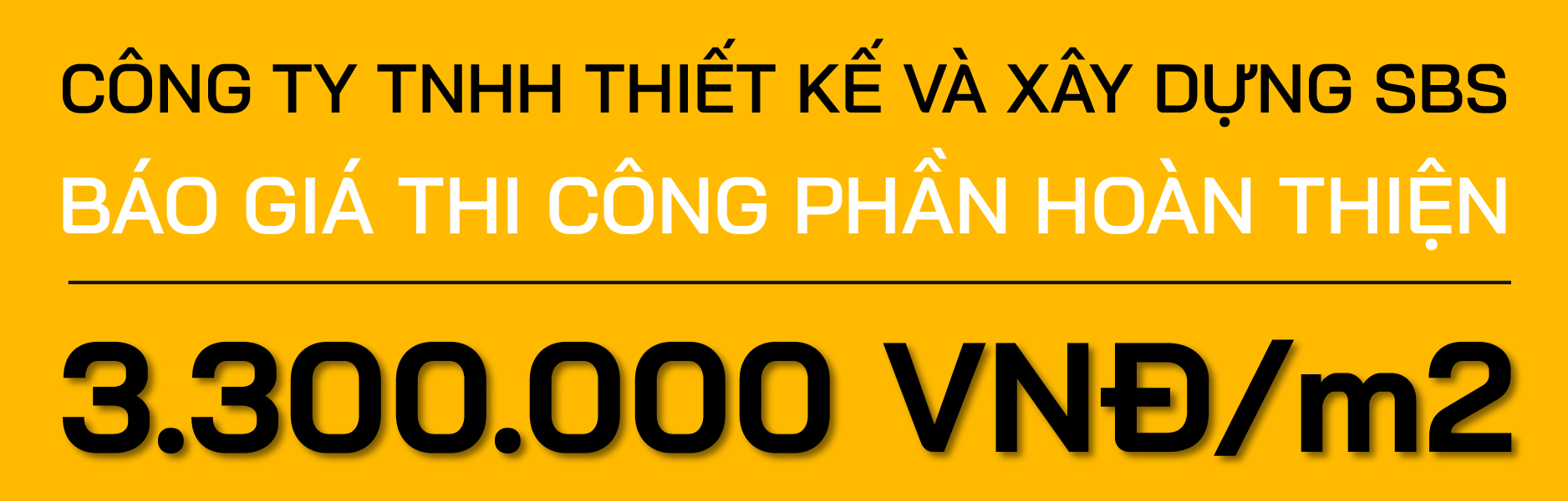 Đơn giá thi công hạng mục hoàn thiện nhà phố của SBS HOUSE 