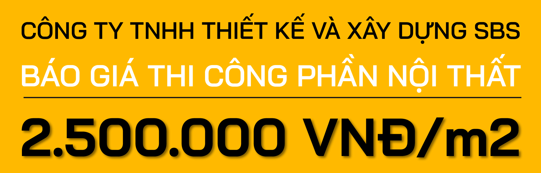 Đơn giá thi công hạng mục nội thất nhà phố