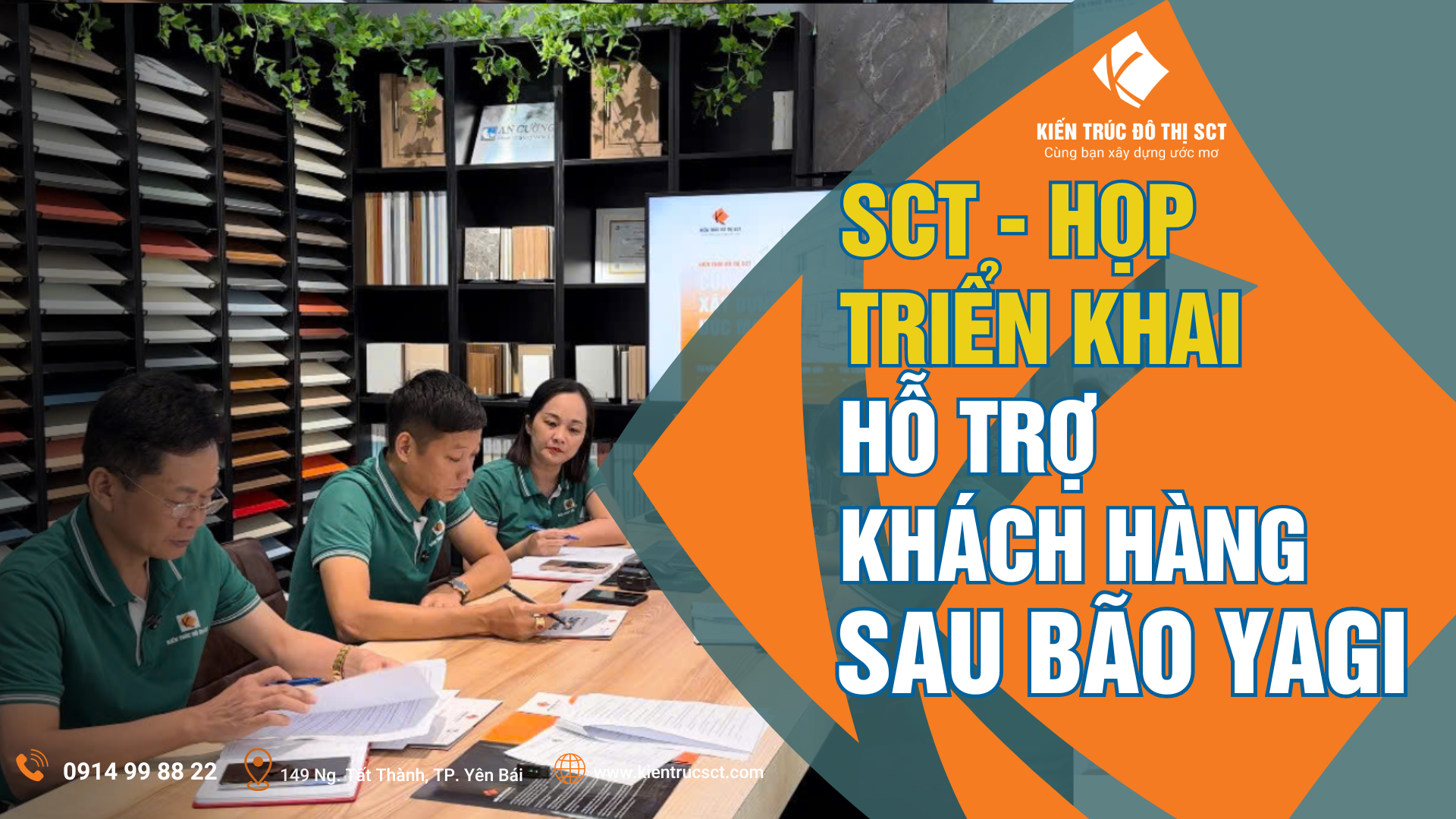Tái thiết nội thất sau bão Yagi