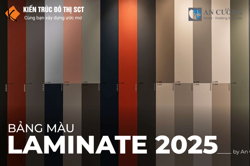 Bảng Catalogue Gỗ An Cường đa dạng màu sắc, vân gỗ