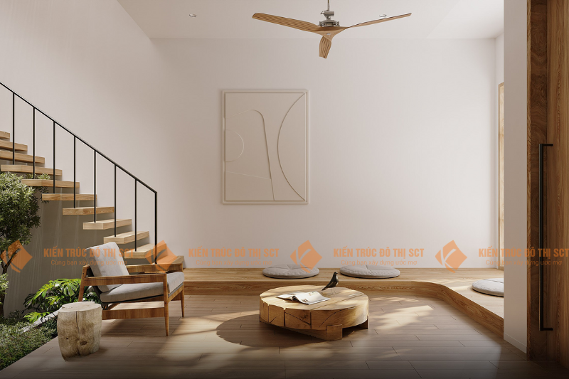 Phong Cách Thi công nội thất gỗ An Cường Lào Cai - Japandi