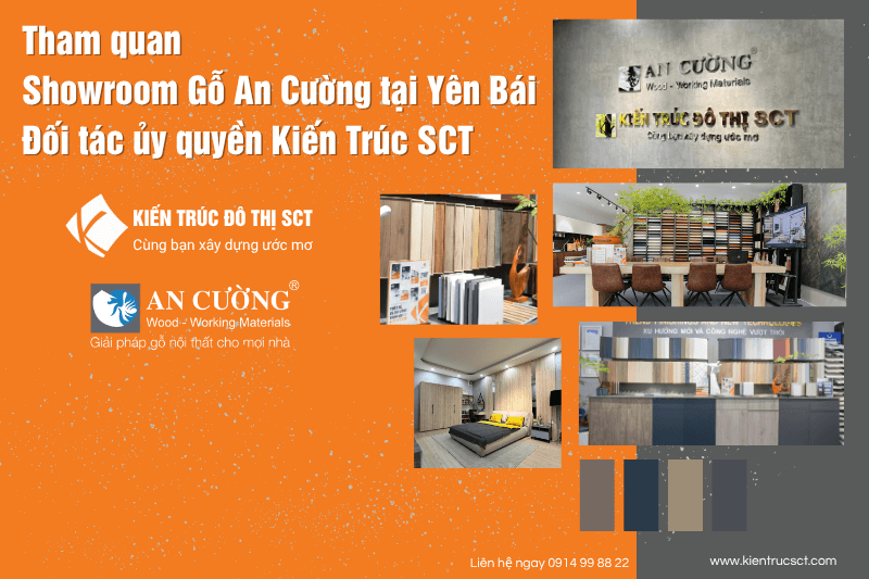 Tham quan Showroom Gỗ An Cường Yên Bái tại Đối tác ủy quyền Kiến Trúc SCT