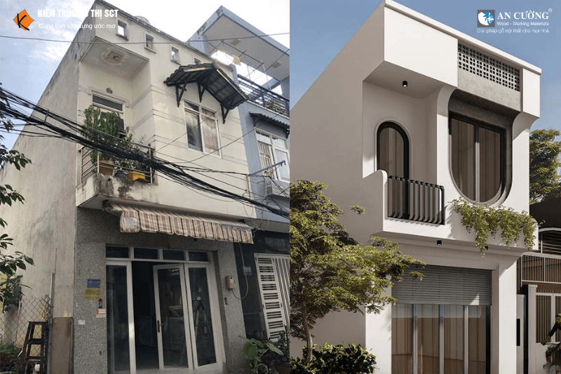 Trước và Sau - Công trình sửa nhà trọn gói Lào Cai của SCT