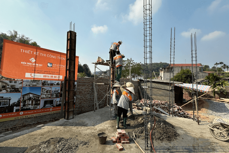SCT xử lý móng cọc + tường chắn, không lún nứt